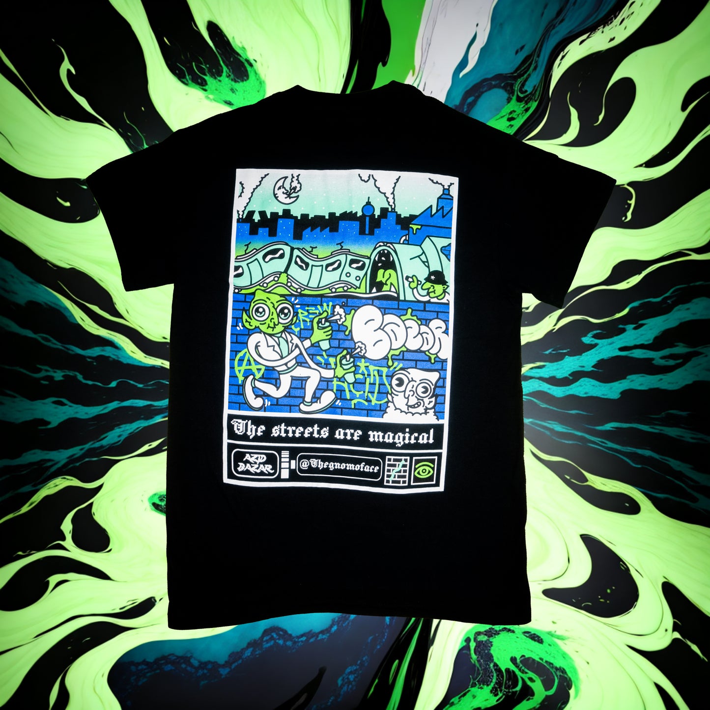 CAMISETA DUENDE FLUOR
